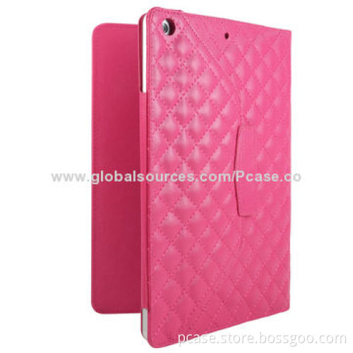 PU Leather Case for iPad Air with Unique Design and Sleep Functions